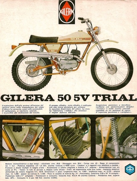 🏍️ Kolben Gilera 49 Gilerino Versuch 5 – 38,41 Mm, 6V-CBA-Cb1-Gr2, 1971 – Italien