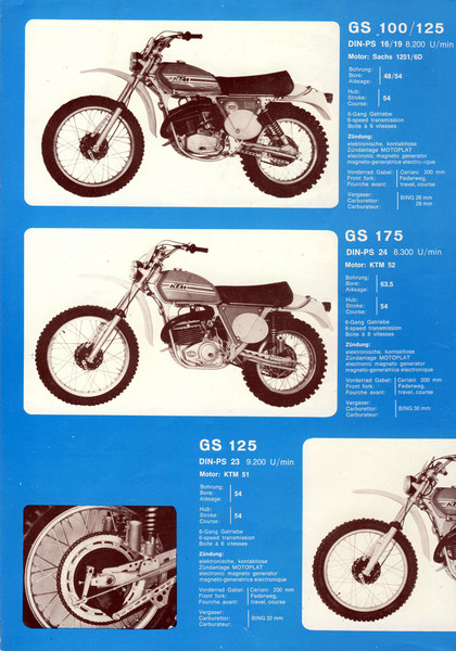 Ktm 360 gs '76